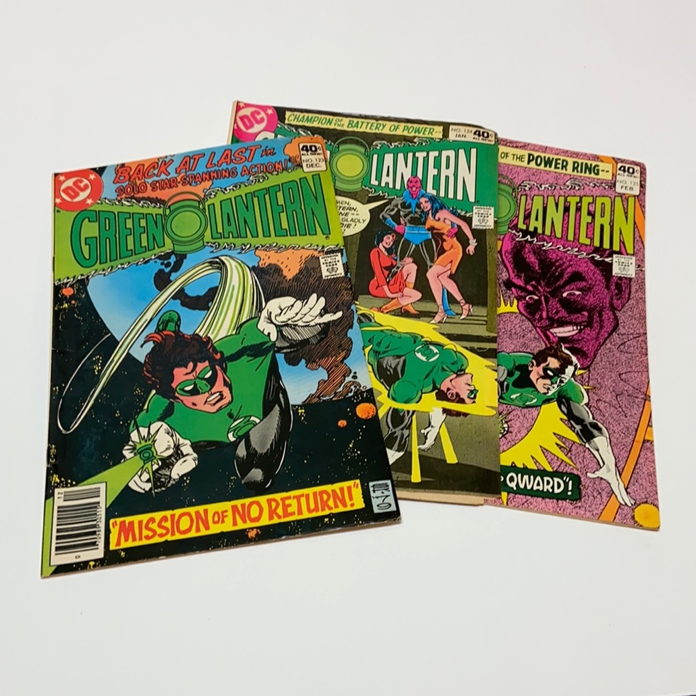 Green Lantern #123, 124, 125 (1979) (1980)